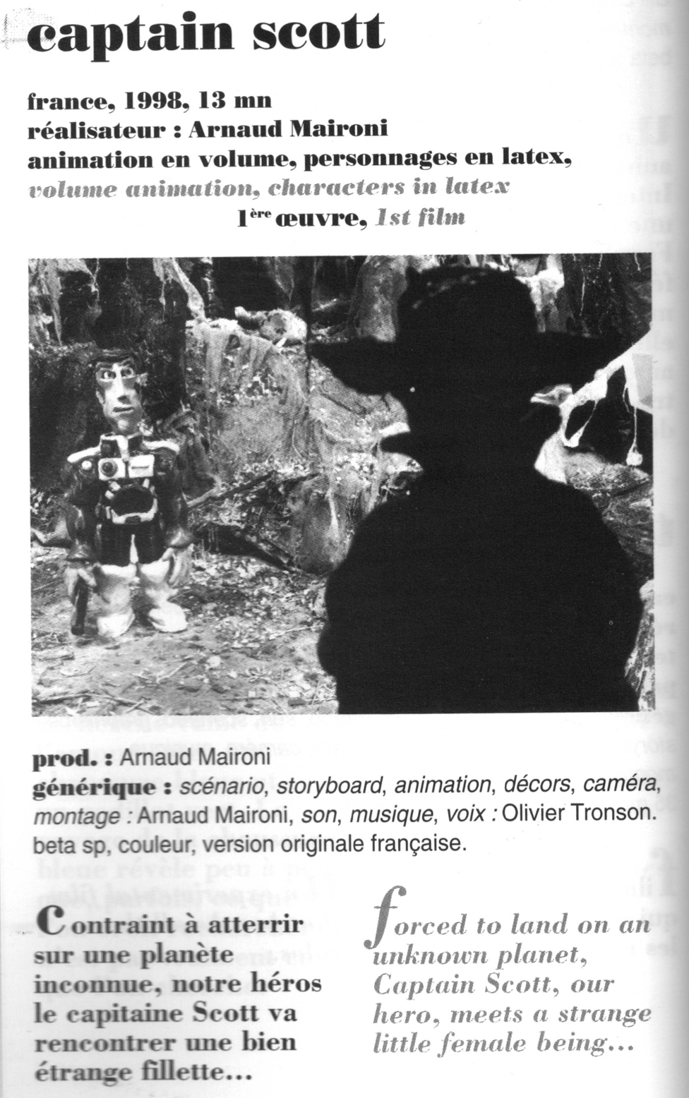 Sélection Captain Scott à Annecy