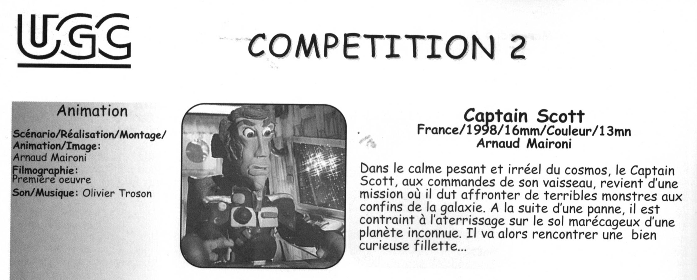 Sélection Captain Scott à Lille